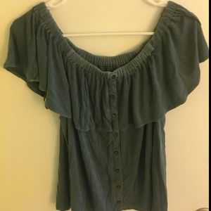 American Eagle off the shoulder top